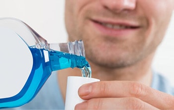 puring mouth wash for a dental rinse