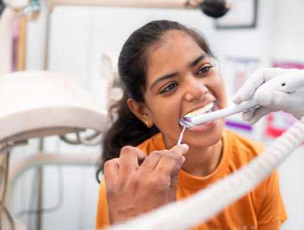 Dental Sealants procedures performed by qualified entist
