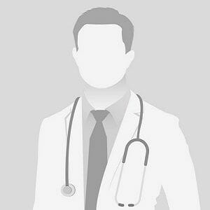 Placeholder image of a male doctor